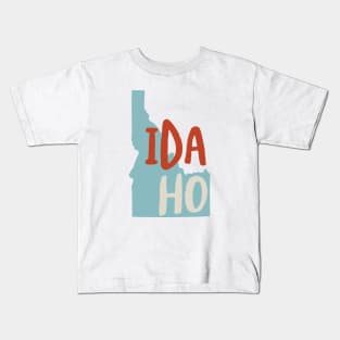 State of Idaho Kids T-Shirt